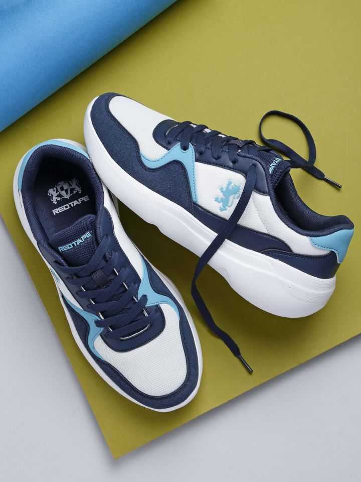 Red tape blue sneakers discount