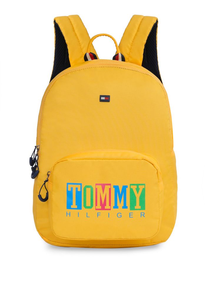 Tommy hilfiger yellow backpack hotsell
