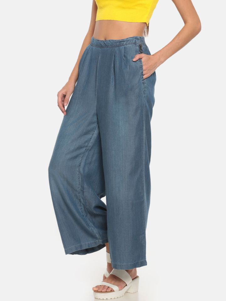 Go colors denim palazzo hotsell