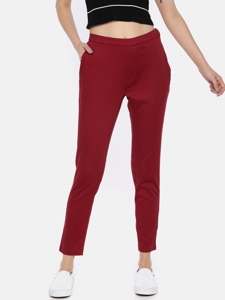 red pencil pants