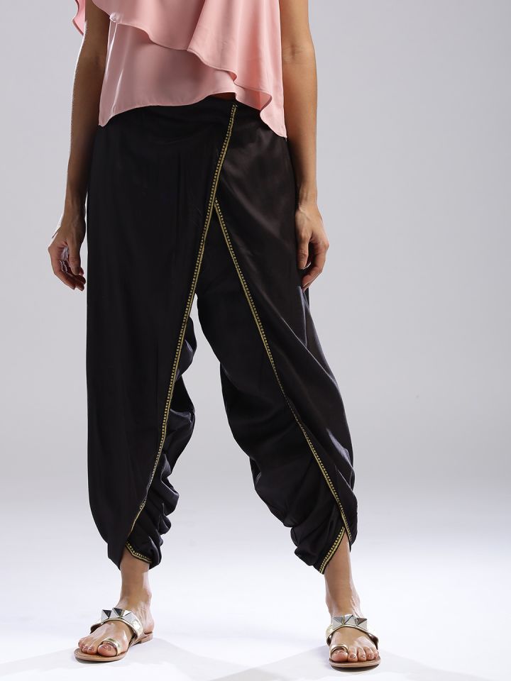 Buy W Pink Embroidered Dhoti Pants for Women Online  Tata CLiQ