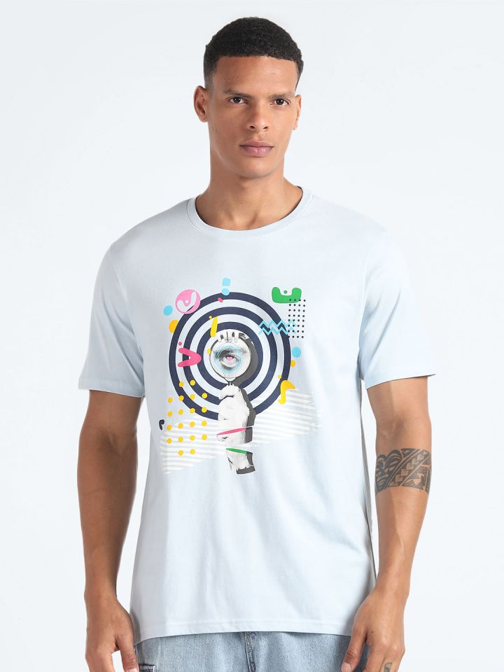 Flying machine t shirts myntra sales