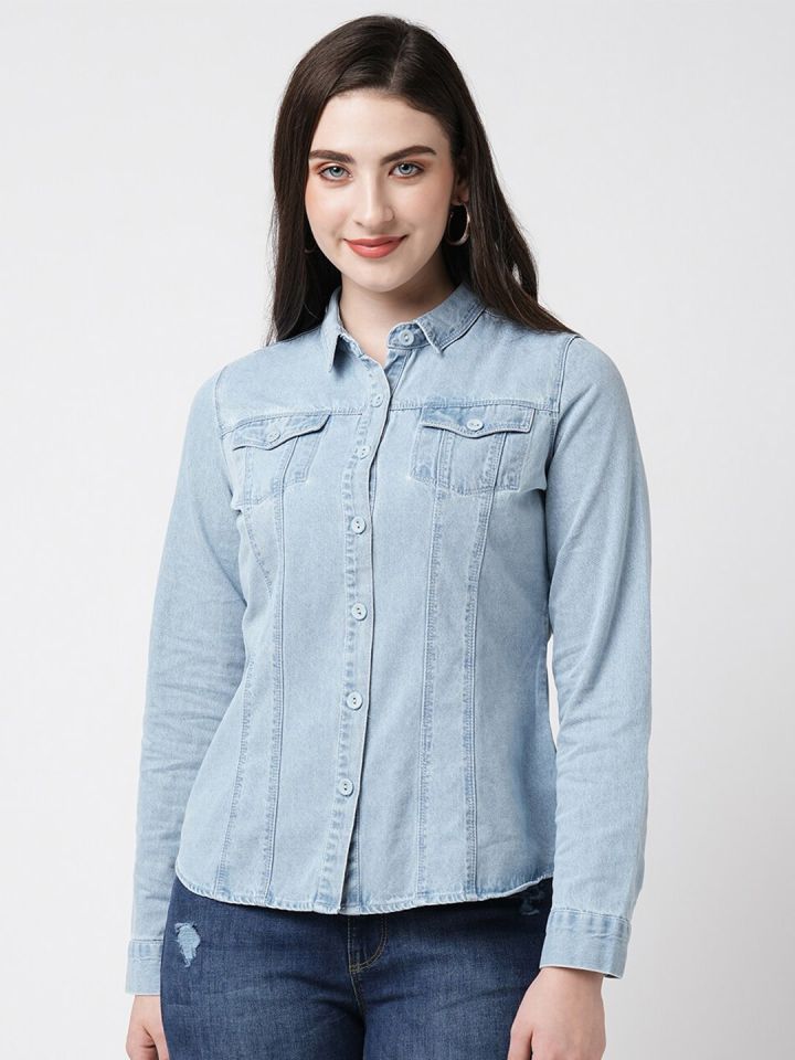 Kraus shop denim shirt