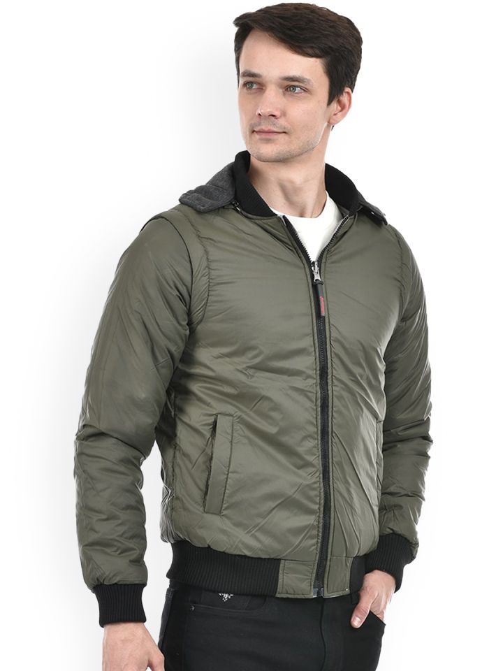 Buy Lawman Pg3 Hooded Long Sleeves Reversible Bomber Jacket