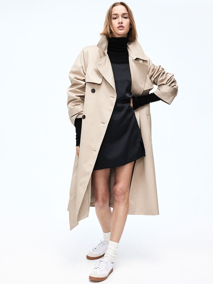 Trench 2025 coat myntra