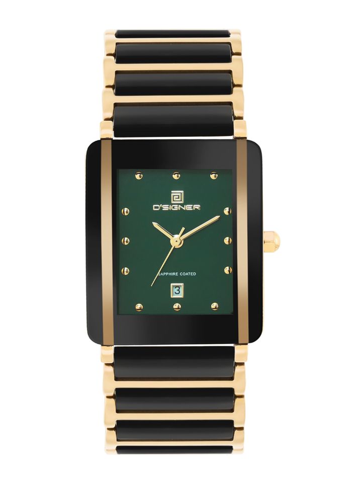 Buy Dsigner Men Brass Embellished Dial Ceramic Bracelet Style Straps Analogue Watch 816GBCRM.16G Watches for Men 27525356 Myntra