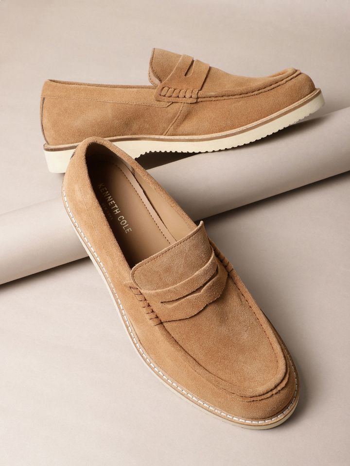 Buy Kenneth Cole Men Leather Penny Loafers Casual Shoes for Men