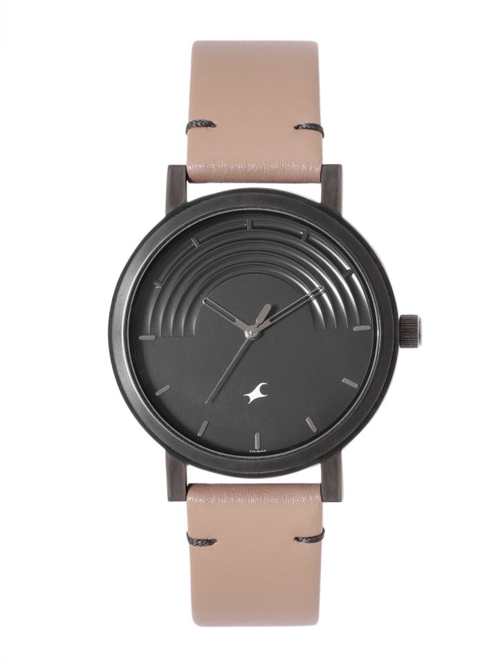 Buy Fastrack Men Morphism Leather Analogue Watch 3299NL01 Black Watches for Men 28178666 Myntra