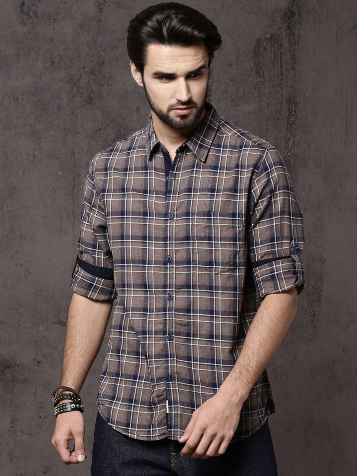 Myntra men shop shirts