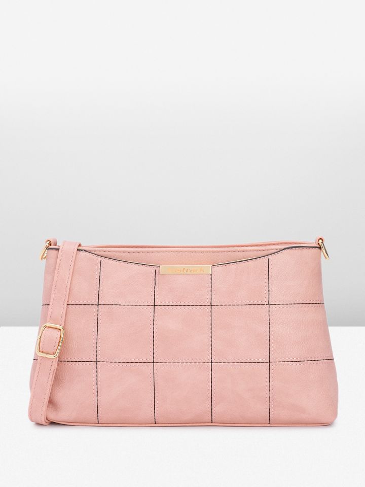 Buy Fastrack Checked Sling Bag Handbags for Women 29120984 Myntra