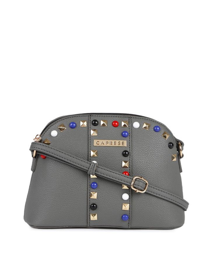 caprese grey sling bag
