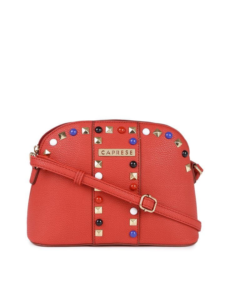 Caprese red bag clearance