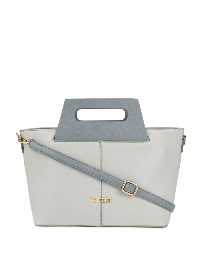 Caprese grey solid handheld bag 2025