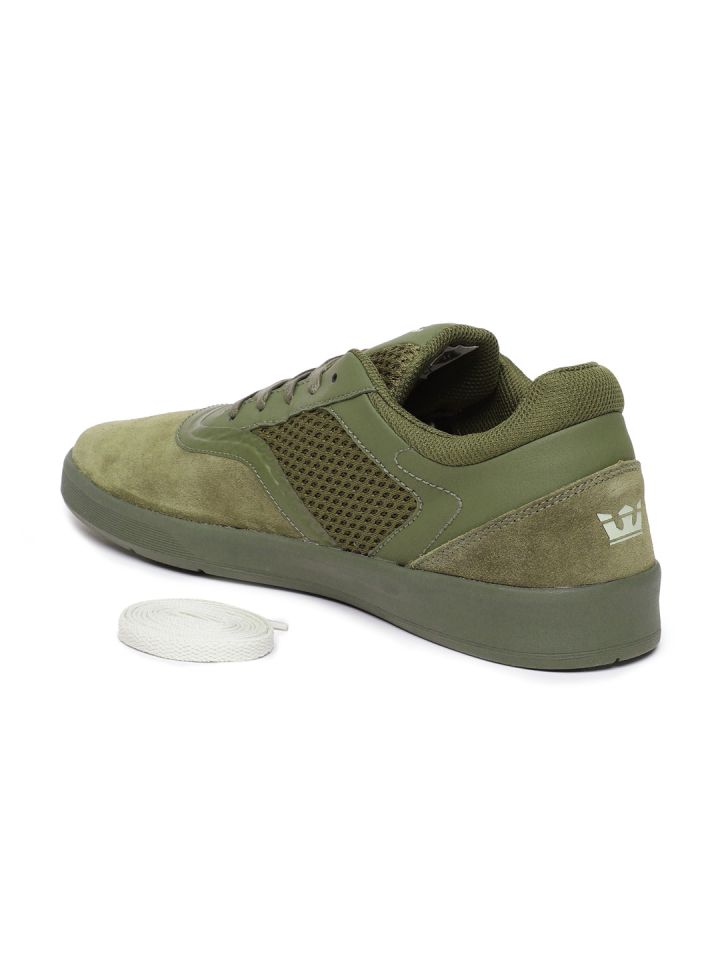 Supra olive green shoes hot sale