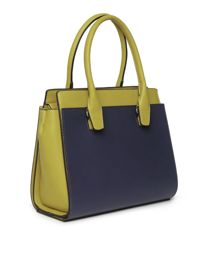 Navy and on sale yellow bag