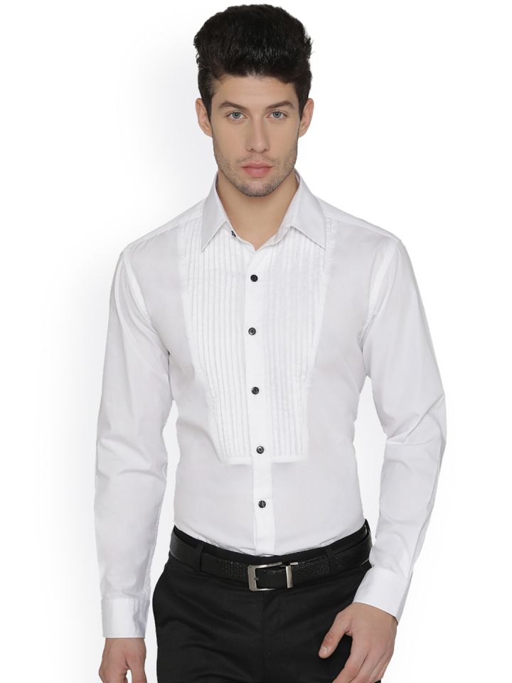 white shirt party wear