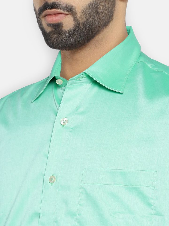 Buy Raymond Men Green Regular Fit Solid Formal Shirt Shirts For Men 3010695 Myntra Buy raymond t shirts in abstract, floral, geometric prints in different colours online @ … myntra