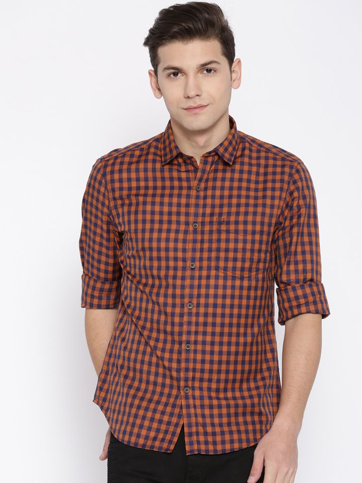 John players casual shirts cheap