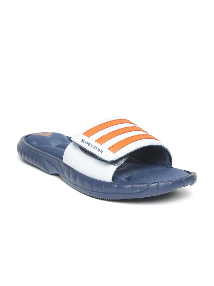 adidas orange sliders