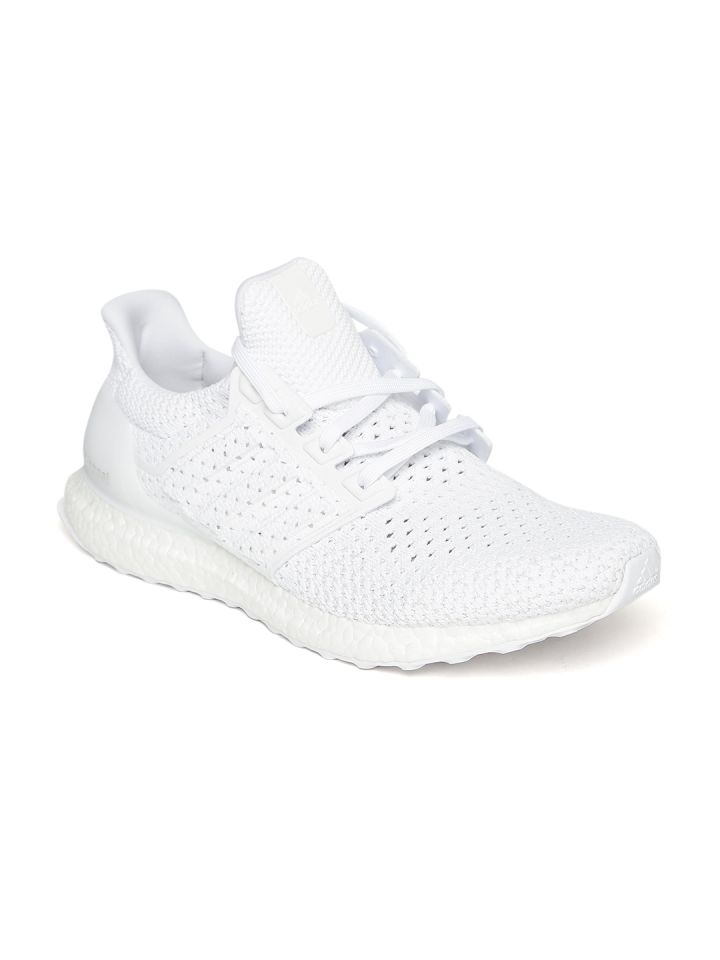 ADIDAS Men White Ultraboost CLIMA Running Shoes