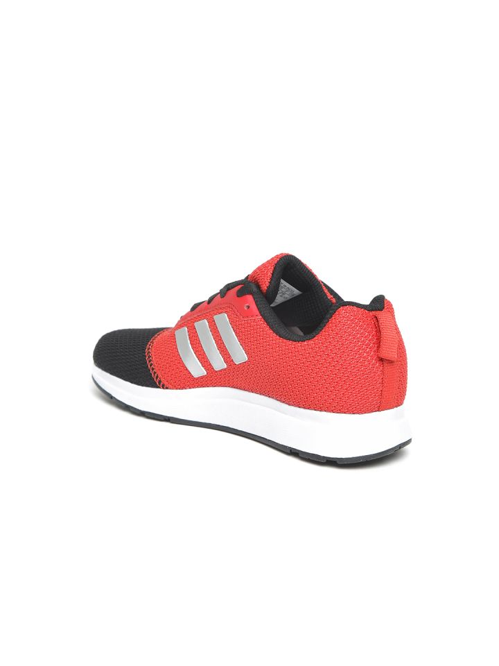 ADIDAS Boys Red Black Colourblocked RAZEN Running Shoes