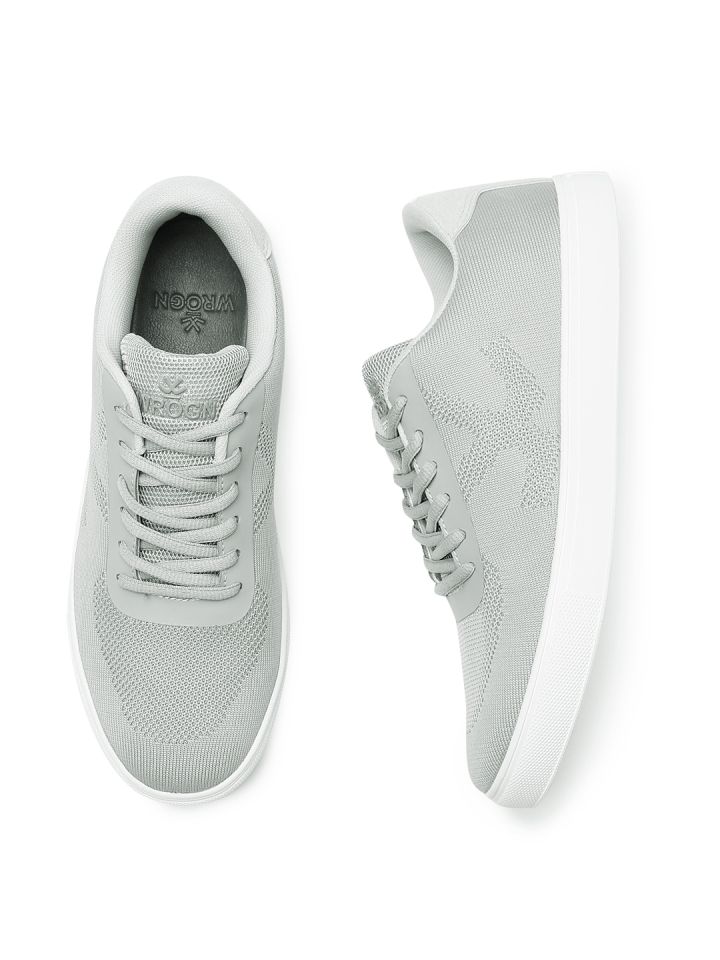 wrogn shoes white