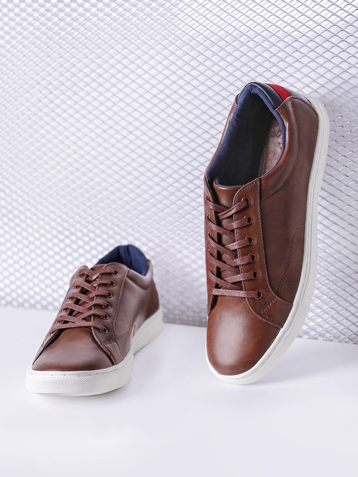 WROGN Men Brown Sneakers - Casual Shoes