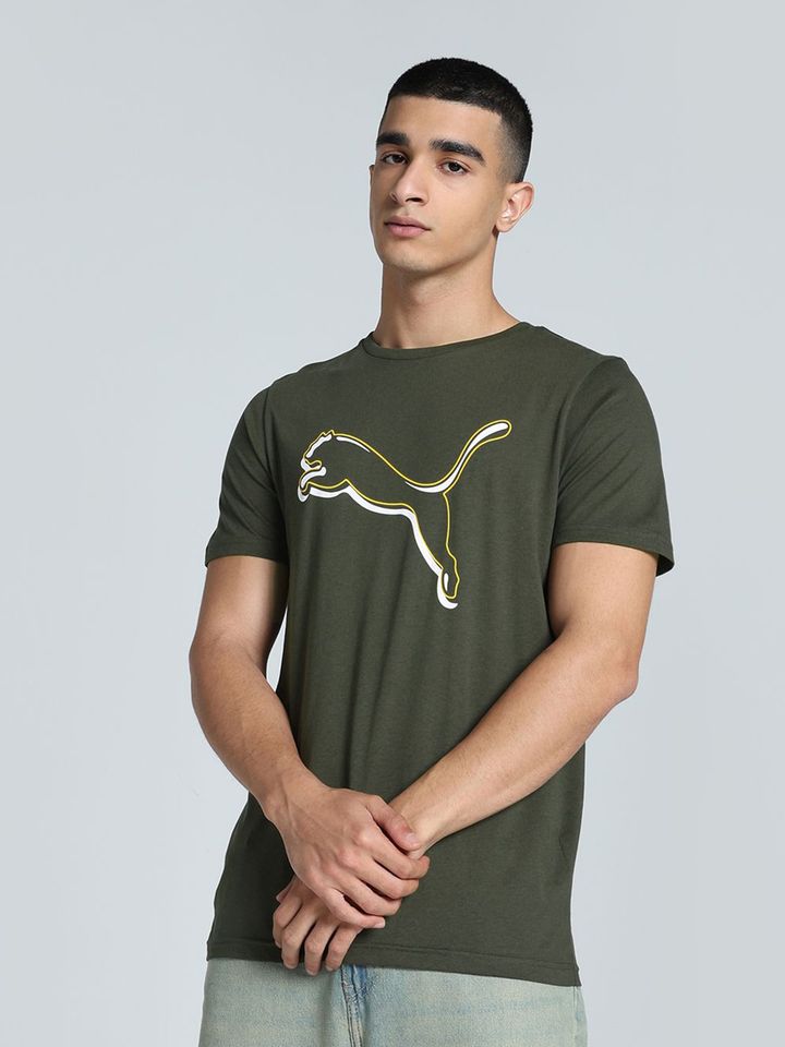 Buy Puma Outline Graphic Slim Fit T Shirt Tshirts for Men