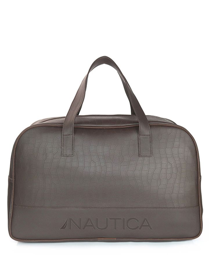 Buy Nautica Textured Large Casual Duffel Bag Duffel Bag for