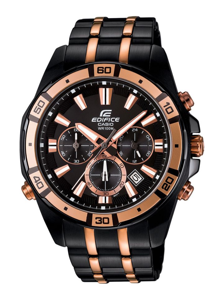 Edifice store black watches