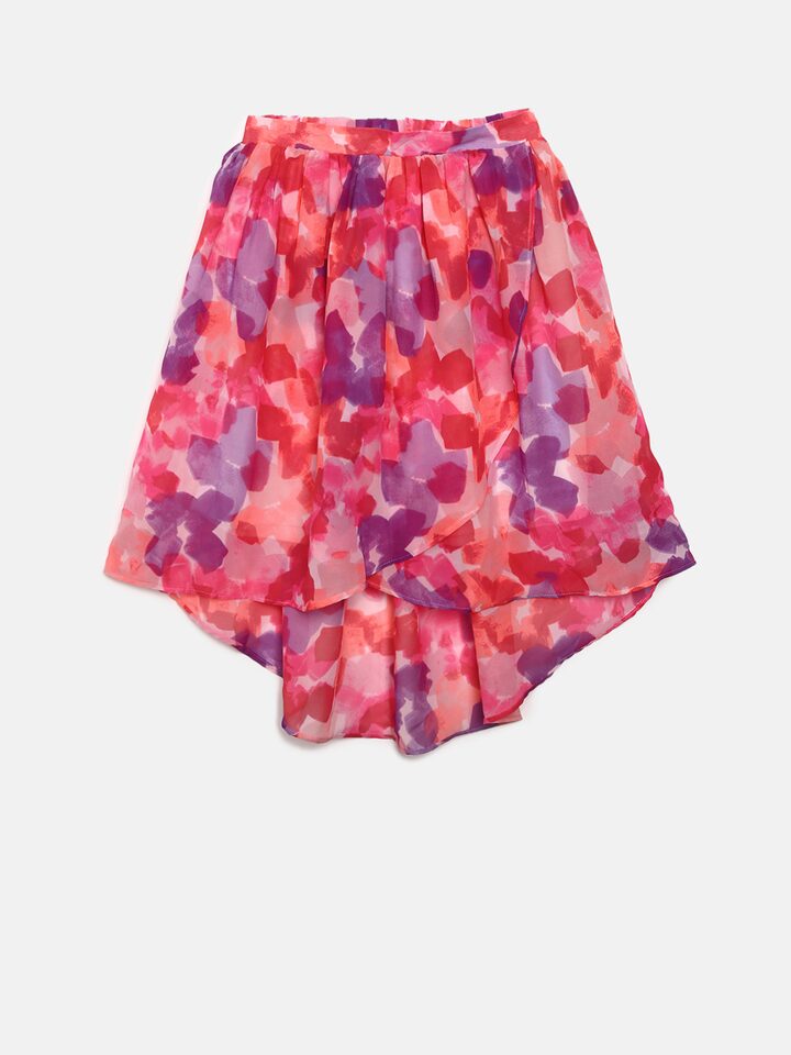 The Childrens Place Girls Printed Skorts