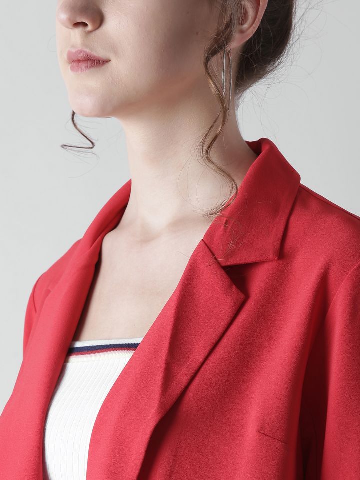 Red blazer for womens forever 21 hotsell