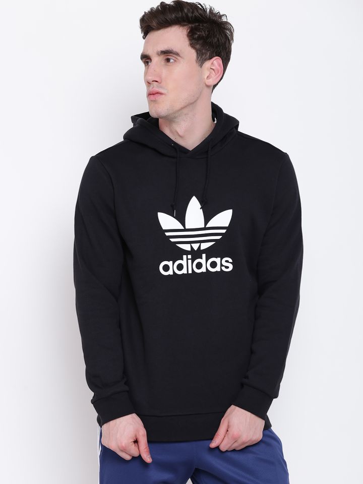 adidas men black sweatshirt