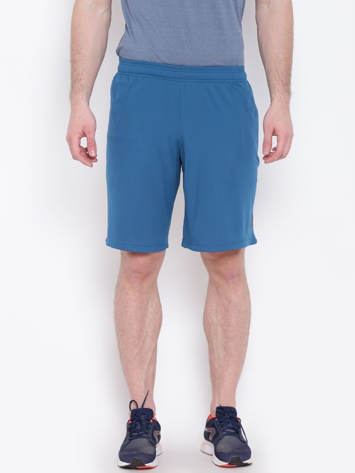 ADIDAS Men Teal Blue 4KRFT Climachill Sports Shorts