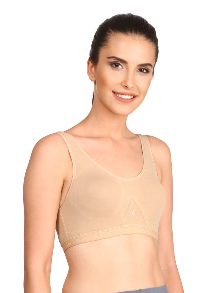 jockey slip on active bra
