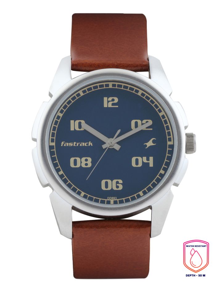 Buy Fastrack Men Blue Dial Watch 3124SL02 Watches for Men