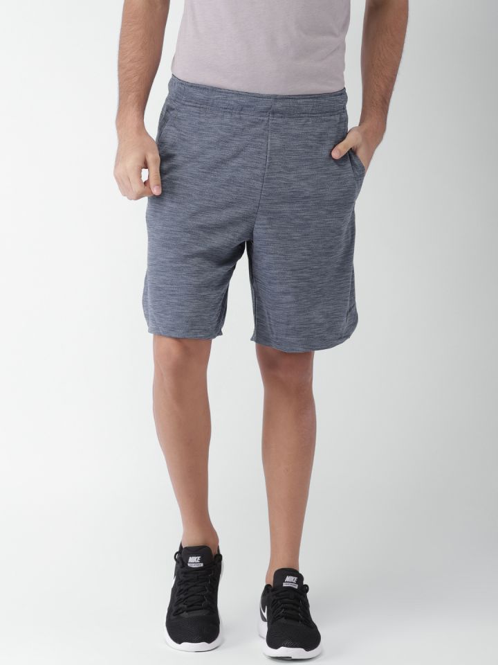 Nike Men Blue AS M NK DRY SHORT VENEER Solid Running Shorts