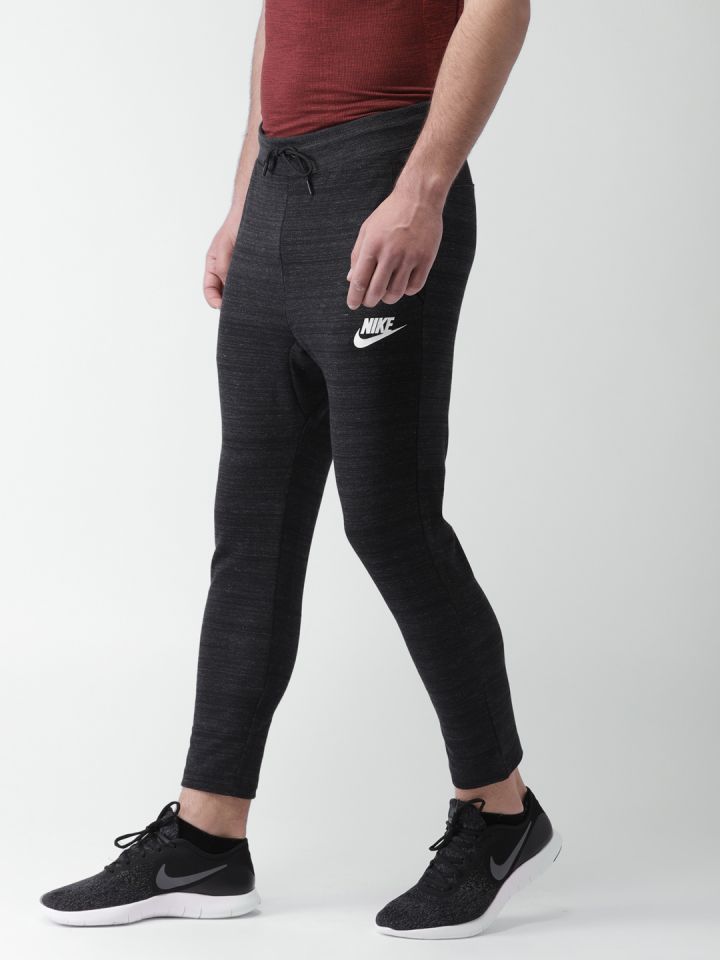 Buy Nike Men Charcoal Grey Advance 15 Standard Fit Track Pants
