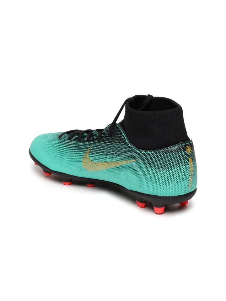 Buy Nike Unisex Green & Black SUPERFLY 6 CR7 FG/MG Football Shoes - Sports Shoes for Unisex 4030229 | Myntra
