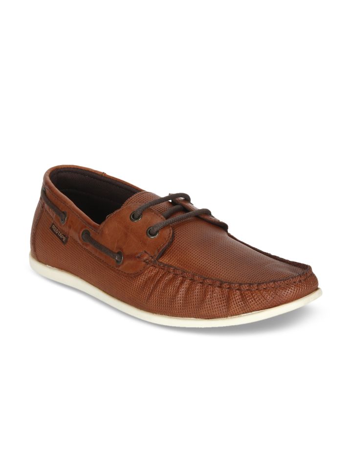 Red tape men's boat shoes store