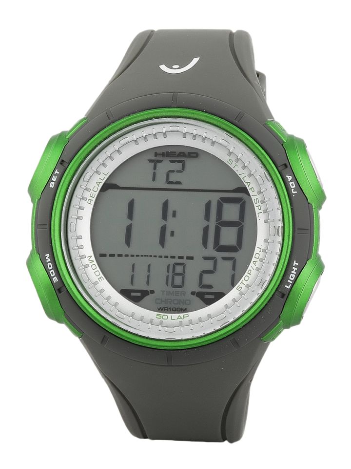 Grey outlet digital watch