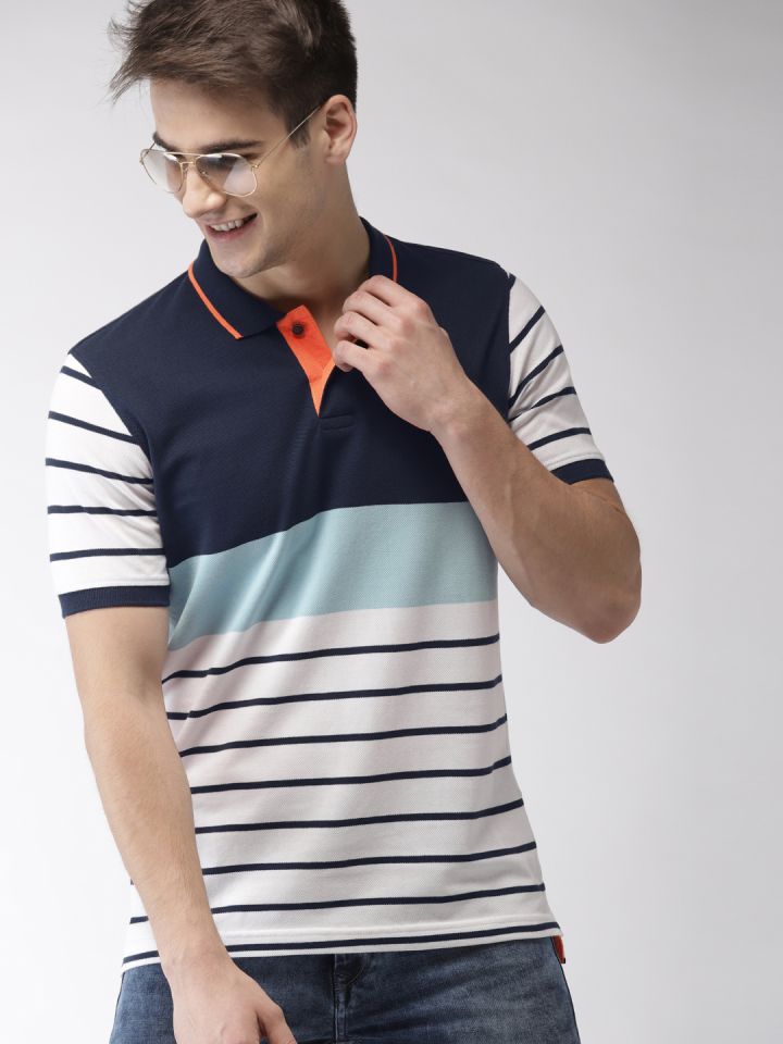 Off white hot sale t shirt stripes