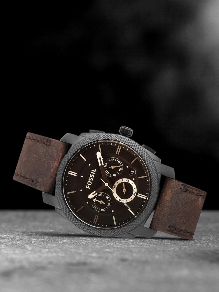 Buy Fossil Men Brown Dial Chronograph Watch FS4656I - Watches for Men  416014 | Myntra