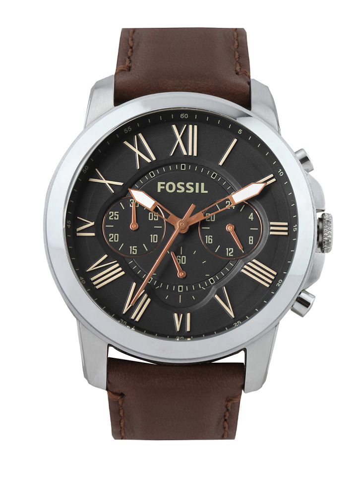 Buy Fossil Men Black Dial Chronograph Watch FS4813I Watches for