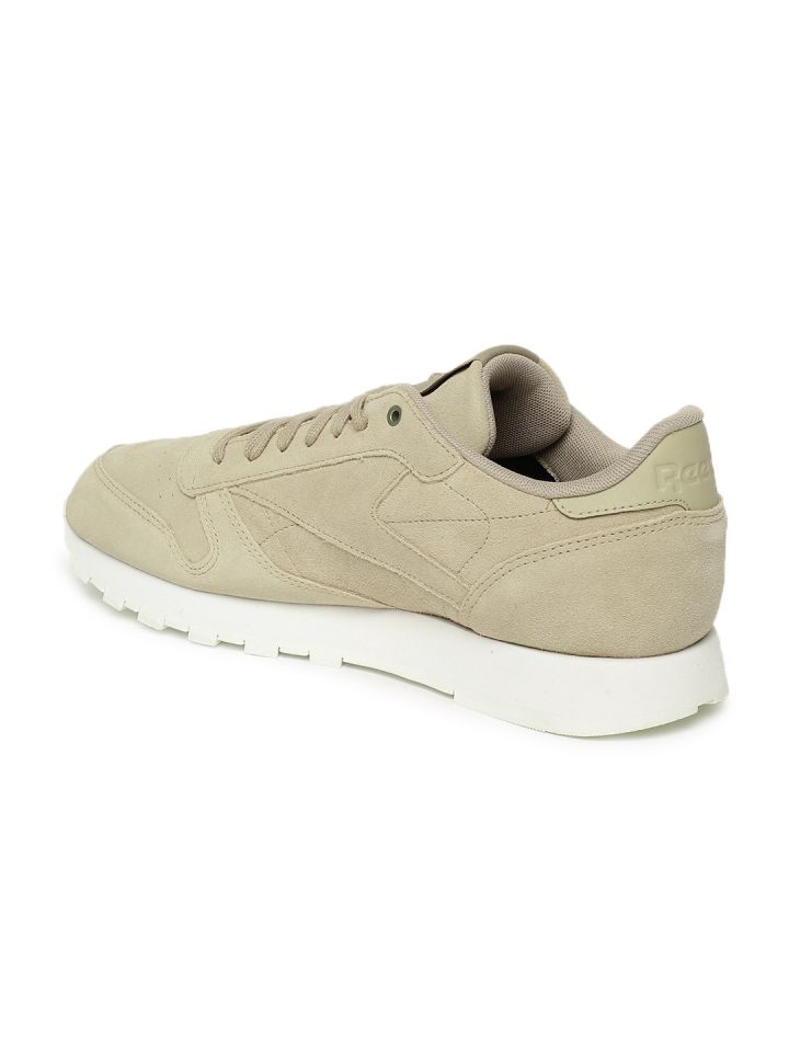 Buy Reebok Classic Men Beige CL Suede MCC Sneakers Casual Shoes