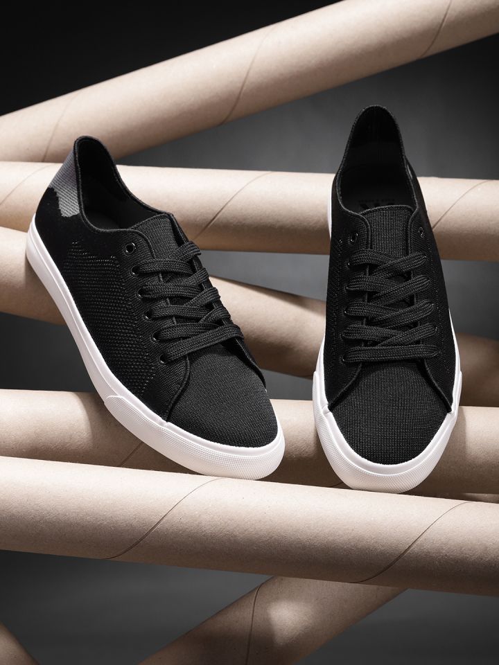 Kook n keech black sneakers best sale