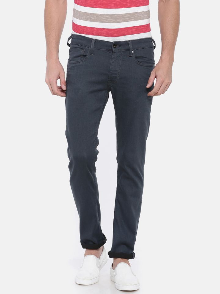 grey jeans mens myntra