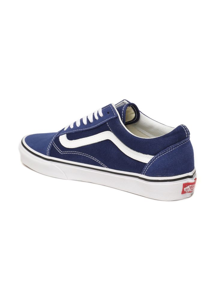 Buy Vans Unisex Blue Old Skool Sneakers 