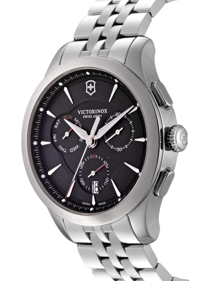Buy Victorinox Men Black Analogue Watch 241745 Watches for Men
