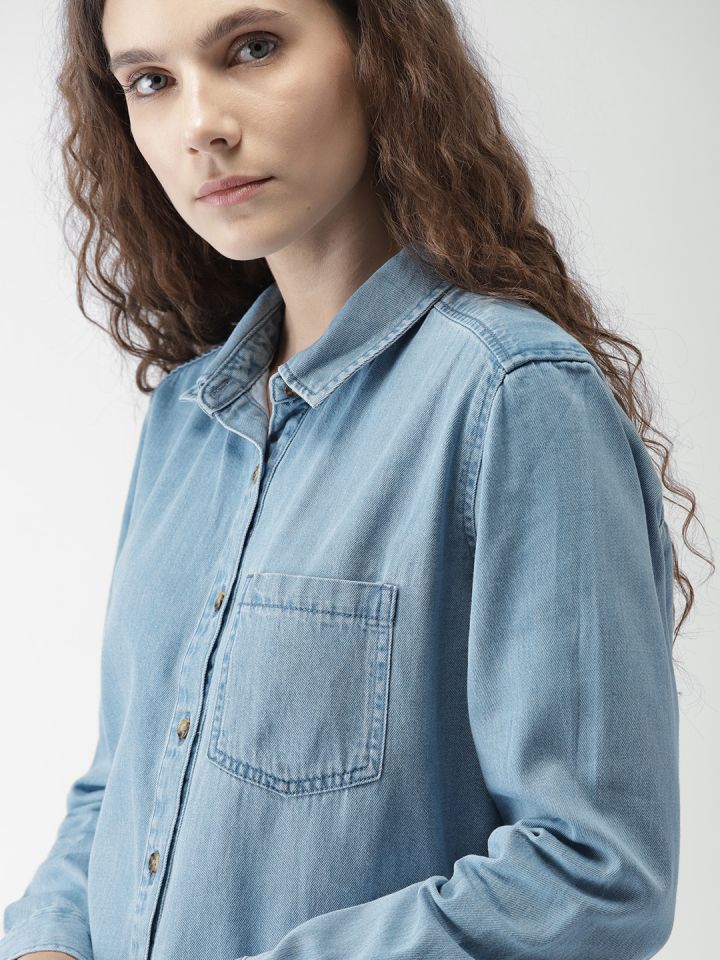 Denim shirt on sale forever 21